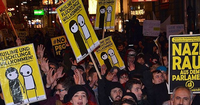 İsveç&#039;te PEGIDA protestosu