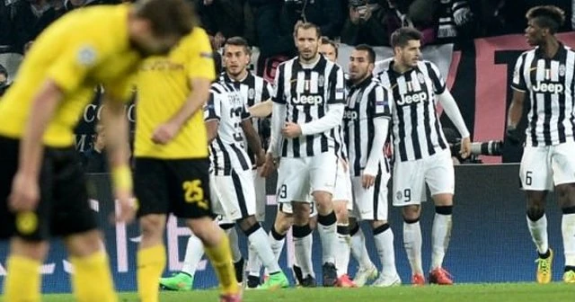 Juventus evinde avantajlı durumda