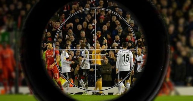 Liverpool-Beşiktaş maçına sniper girmiş