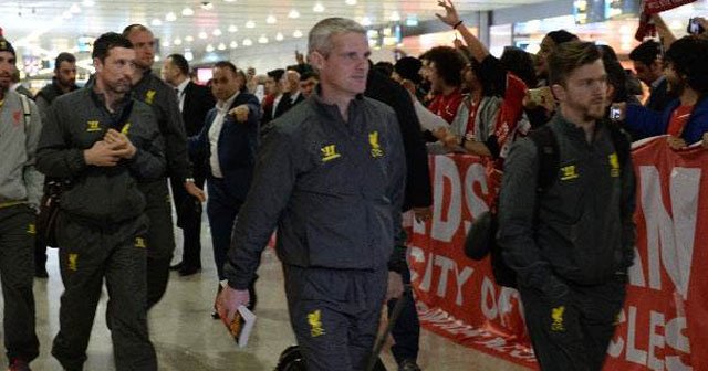 Liverpool, İstanbul&#039;a geldi