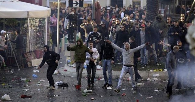 Madrid&#039;de öğrenci eylemine polis müdahalesi