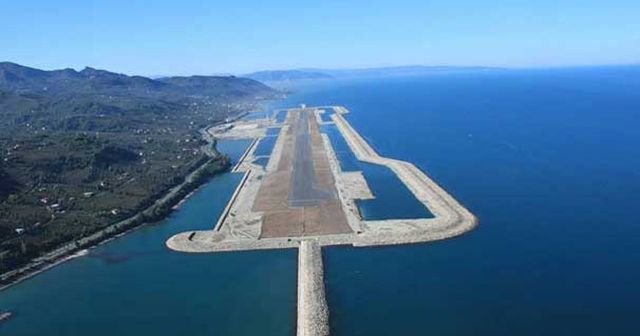 Ordu Giresun Havaalanı&#039;na ilk uçak iniyor