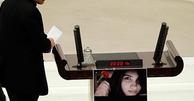 Özgecan, TBMM Genel Kurulu&#039;nda anıldı