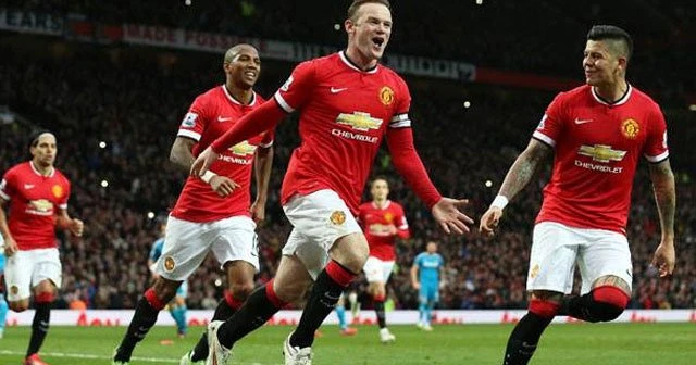 Rooney ManU'ya galibiyeti getirdi