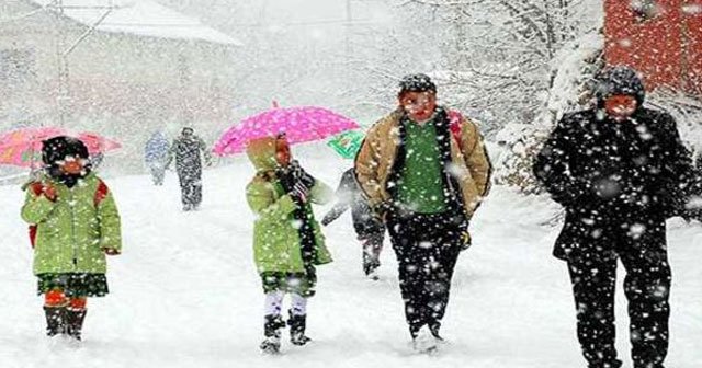 Samsun&#039;da okullar 2 gün tatil edildi