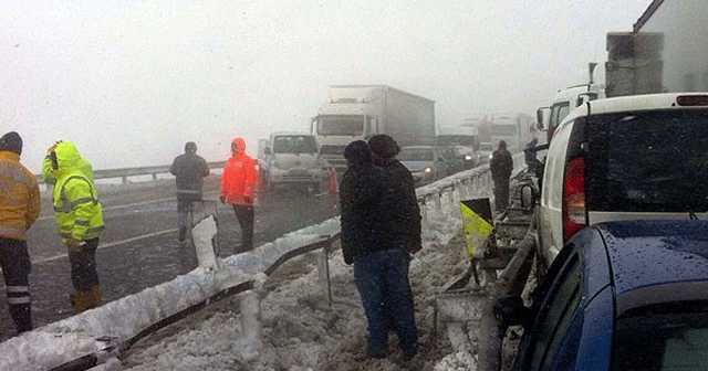 Silivri&#039;de zincirleme kaza