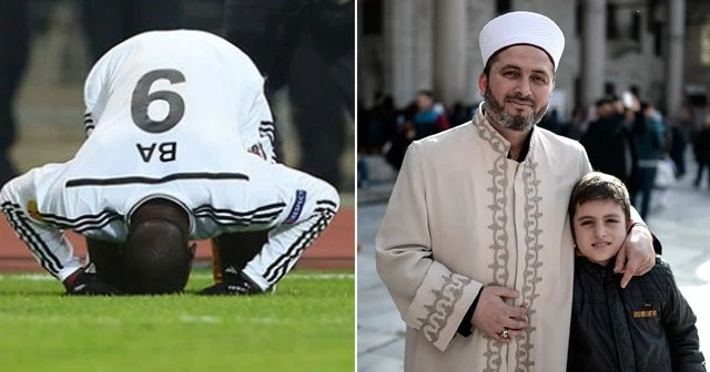 Sultanahmet Camisi imamı Demba Ba'yı bekliyor