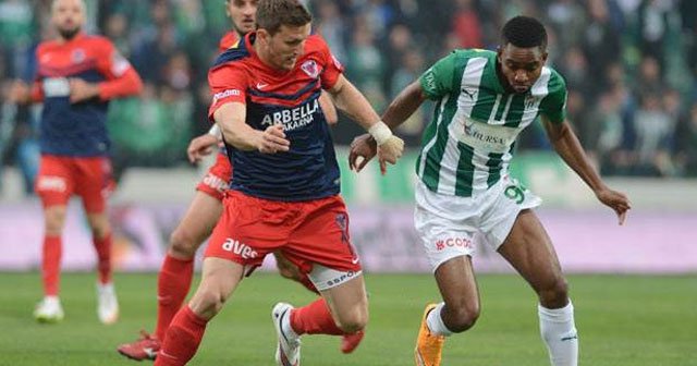 Bursaspor'dan müthiş geri dönüş