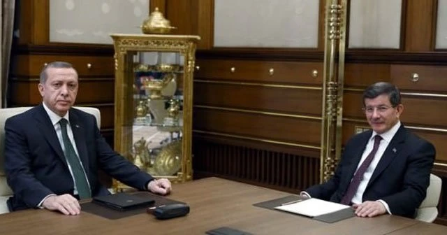 Cumhurbaşkanı Erdoğan, Başbakan Davutoğlu'nu kabul etti