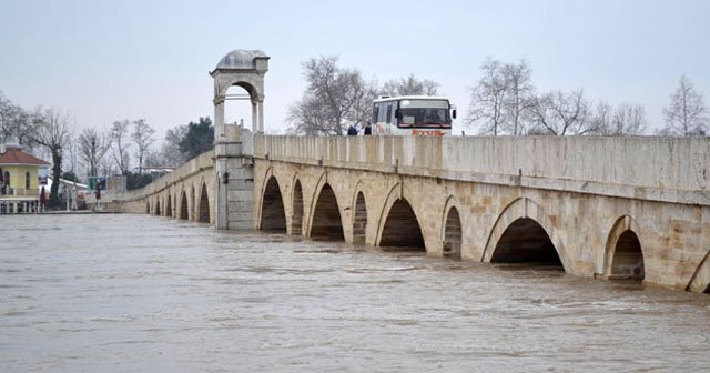 Edirne’de bu yıl 3. kez taşkın riski