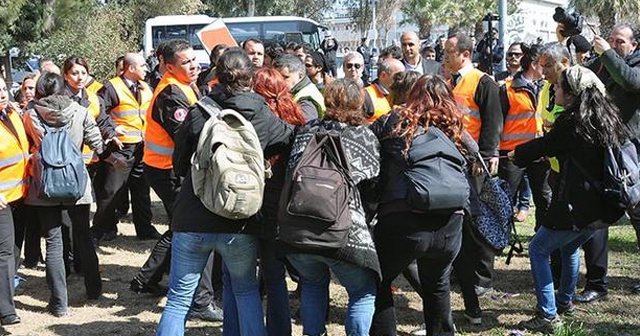 Ege Üniversitesi&#039;nde gergin dakikalar