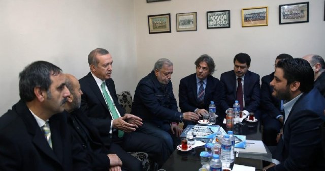 Erdoğan, bir dönem futbol oynadığı kulübü ziyaret etti