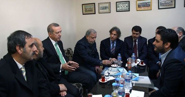 Erdoğan&#039;dan futbol oynadığı kulübe ziyaret