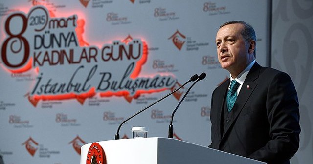 Erdoğan, 'Kadına şiddet insanlığa ihanettir'