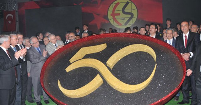 Eskişehirspor 50. yılını coşkuyla kutladı