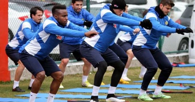 Eskişehirspor'da 7 eksikli idman