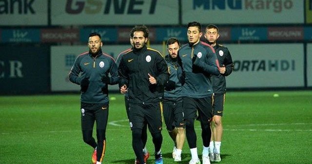 Galatasaray Başakşehir maçına hazırlanıyor