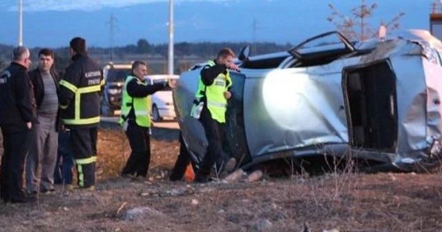 Kastamonu'da feci kaza, 1 ölü, 2 yaralı