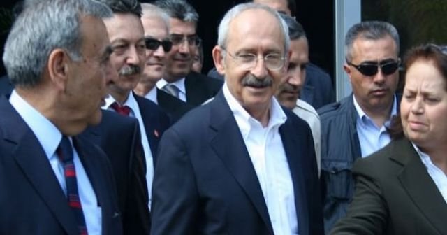 Kılıçdaroğlu&#039;nu karşılamada büyük kavga