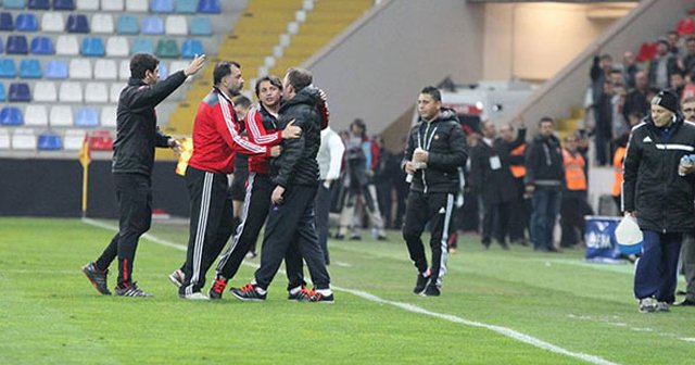 Sergen Yalçın tribünlere gönderilince çıldırdı