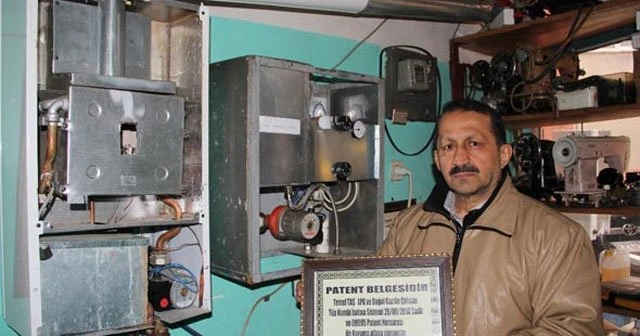 Tamirciden LPG'li kombi