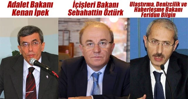 Yeni bakanlar yemin etti