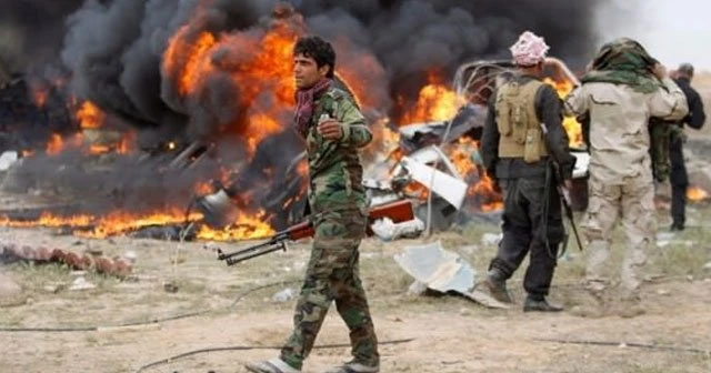 'Şii milisler Tikrit'i yağmalıyor'