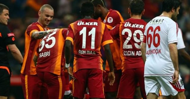 Galatasaray Sivasspor'u 4-1 mağlup etti