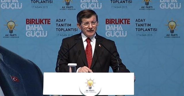 Başbakan Davutoğlu muhalefet partilerine seslendi