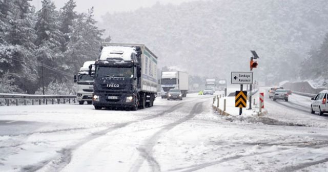 Beklenen kar yağışı o ilimizde başladı