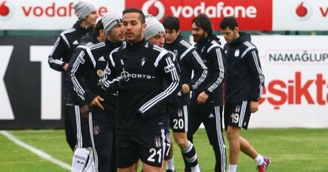 Beşiktaş 4 eksikle çalıştı