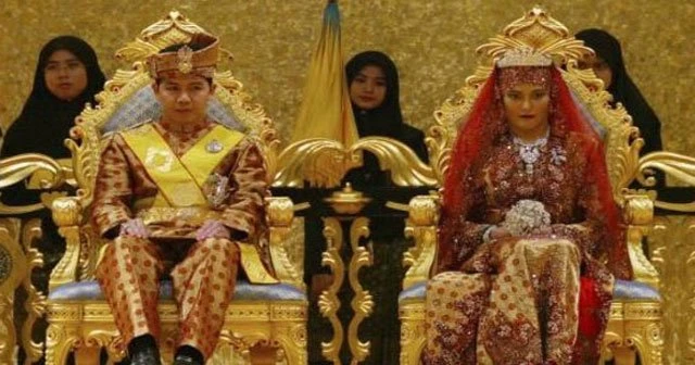 Brunei Sultanı Bolkiah'ın kızı evlendi