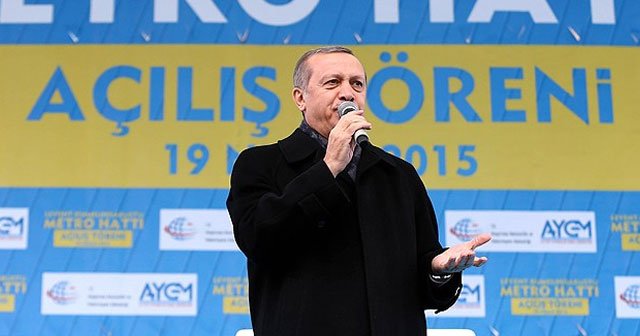 Cumhurbaşkanı Erdoğan İstanbul&#039;un yeni metrosunu açtı