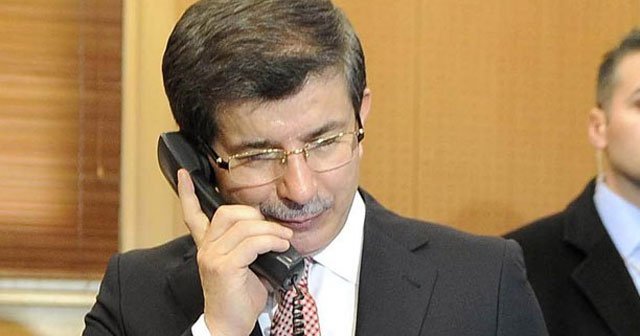 Davutoğlu&#039;ndan KKTC&#039;ye tebrik telefonu