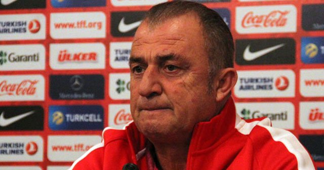 Fatih Terim futbolcu avında