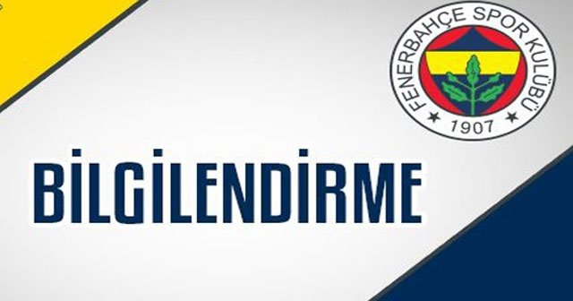 Fenerbahçe Yönetimi basın açıklaması yapacak