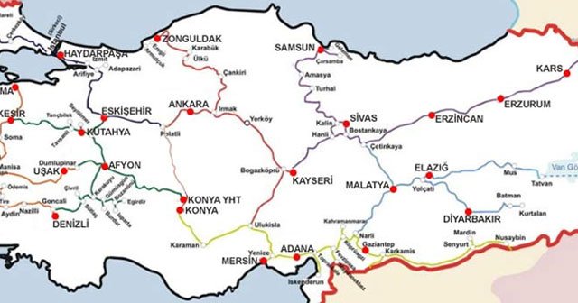 İstanbul ve Antalya YHT ile bağlanıyor