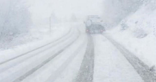 Kastamonu&#039;da kar yağışı etkili oldu