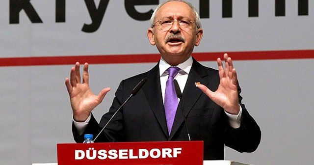 Kılıçdaroğlu Almanya&#039;da konuştu