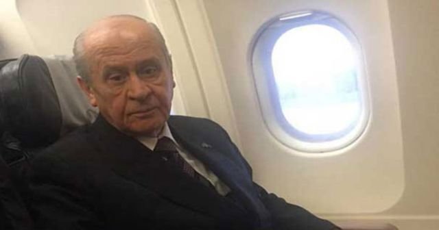 MHP Lideri Bahçeli ilk kez böyle görüntülendi