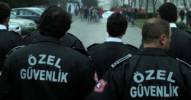 Özel güvenlikçilerle ilgili çok önemli haber