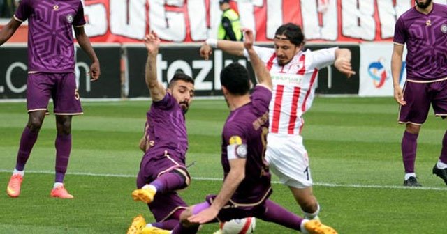 Samsunspor evinde Osmanlıspor'a yenildi