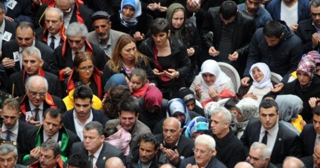 Şehit savcı için düzenlenen törende duygulu anlar