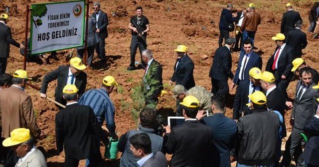 Şehit savcı için hatıra ormanı oluşturuldu