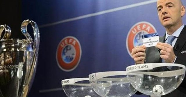 UEFA&#039;dan Şampiyonlar Ligi için kura kararı