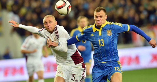 Ukrayna ile Letonya 1-1 berabere kaldı