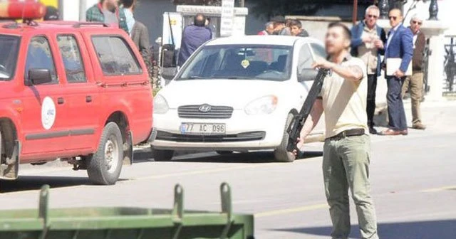 Yalova'da pompalı dehşeti, 1 yaralı