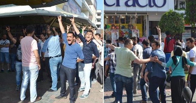 Alanya&#039;da karşıt görüşlü gruplar arasında gerginlik