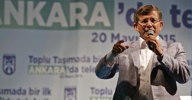 Başbakan Davutoğlu‘ndan Ankara‘ya müjde