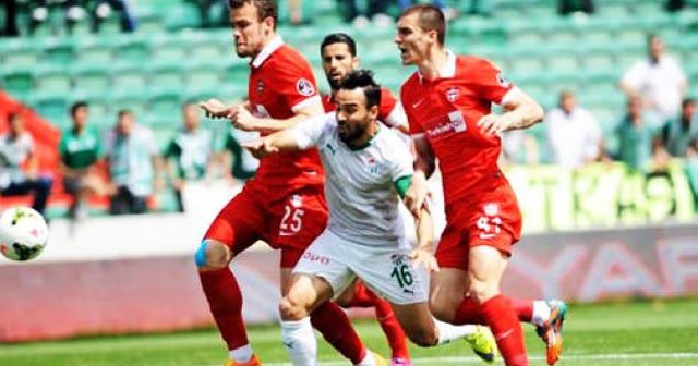 Bursaspor&#039;dan Gaziantep&#039;e geçit yok